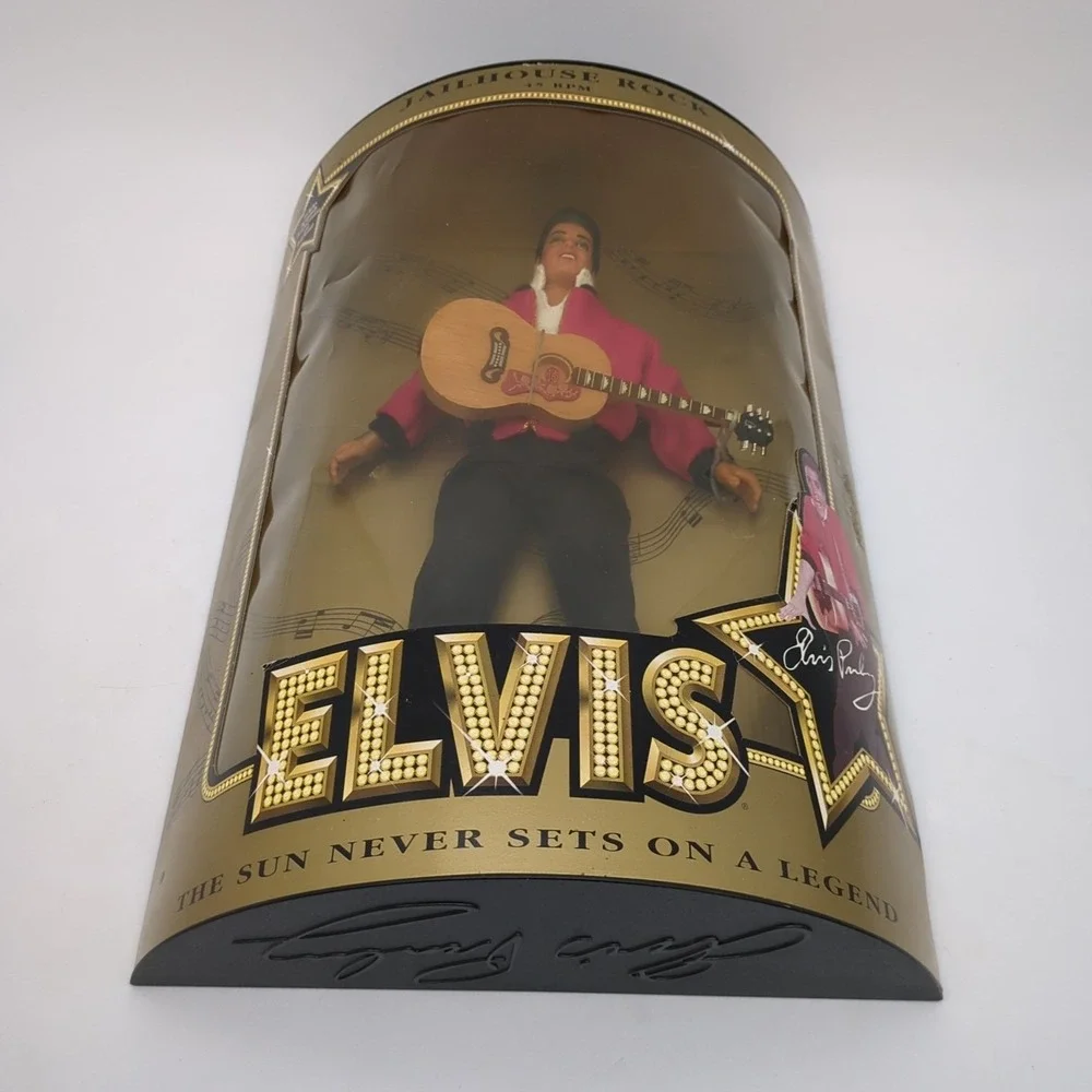Vintage Elvis Presley Jail House Rock Doll Figurine 12